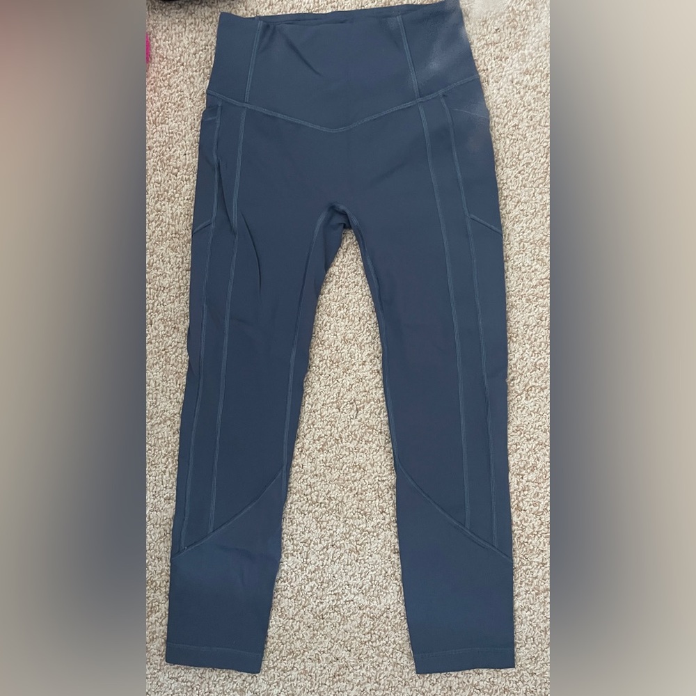 Lululemon Athletica Dark Blue Leggings
